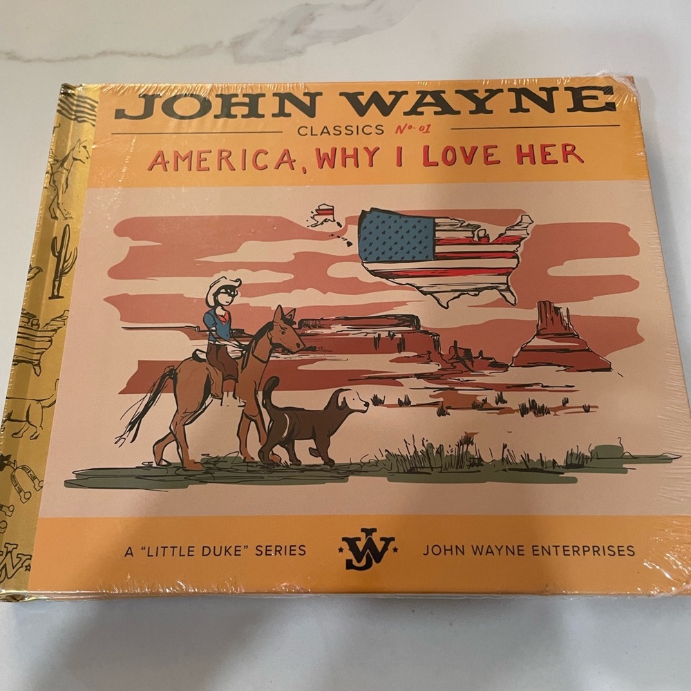 New John Wayne Hardcover “Little Duke” Series for kids.